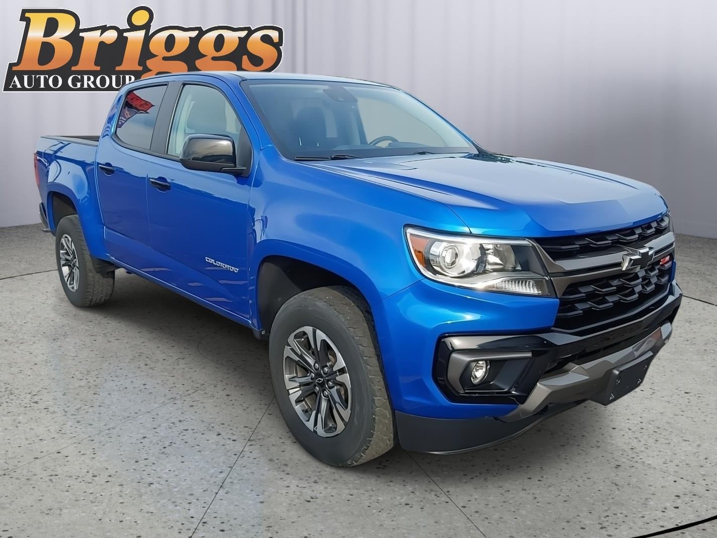 2021 Chevrolet Colorado — detail view