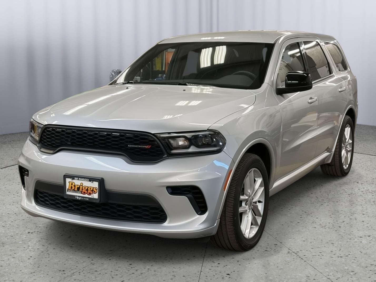 2024 Dodge Durango GT RWD in Triple Nickel — front three-quarter view