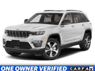 2024 Jeep Grand Cherokee 4xe LIMI in Bright White Clearcoat — front three-quarter view