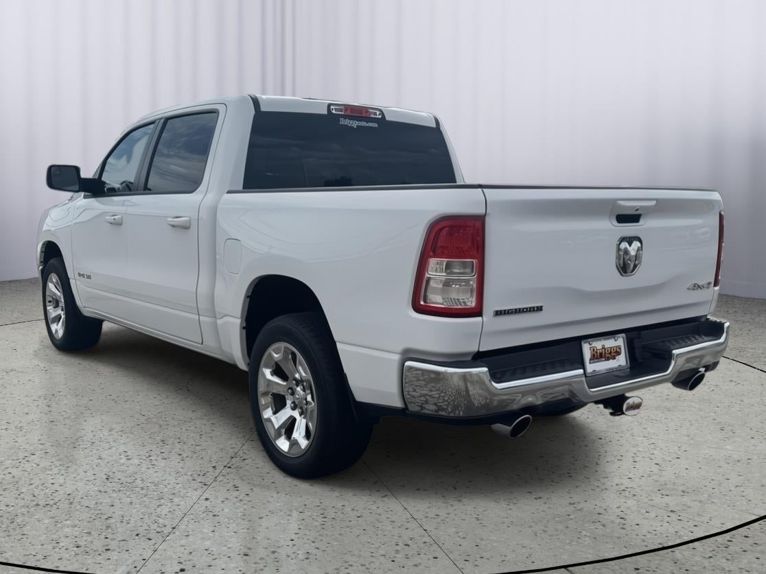 2022 RAM 1500 — rear three-quarter view