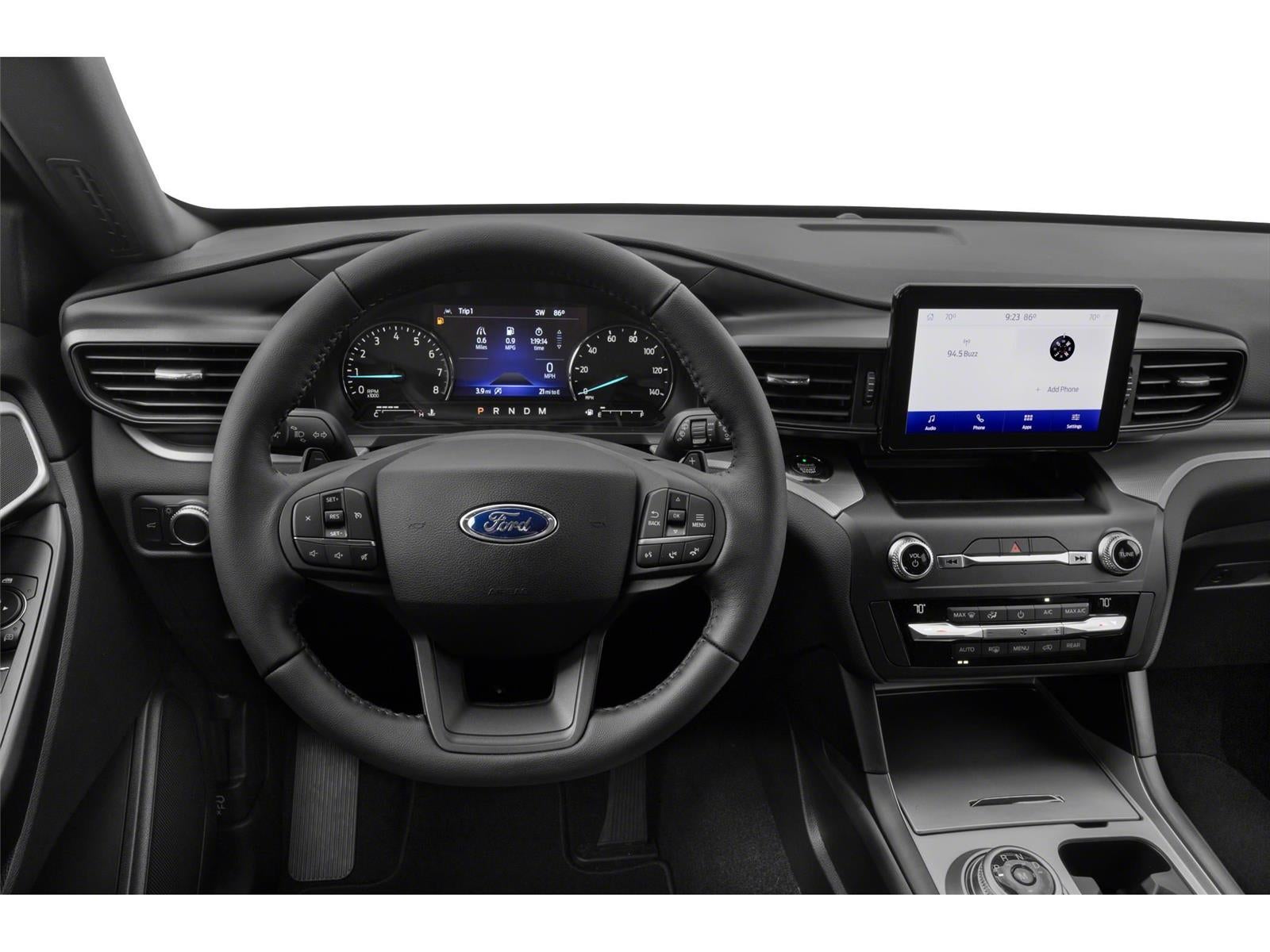 2020 Ford Explorer — side profile view