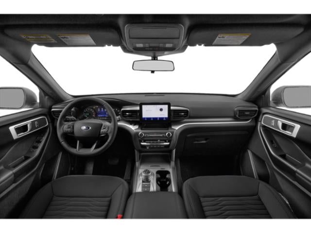 2020 Ford Explorer — rear three-quarter view