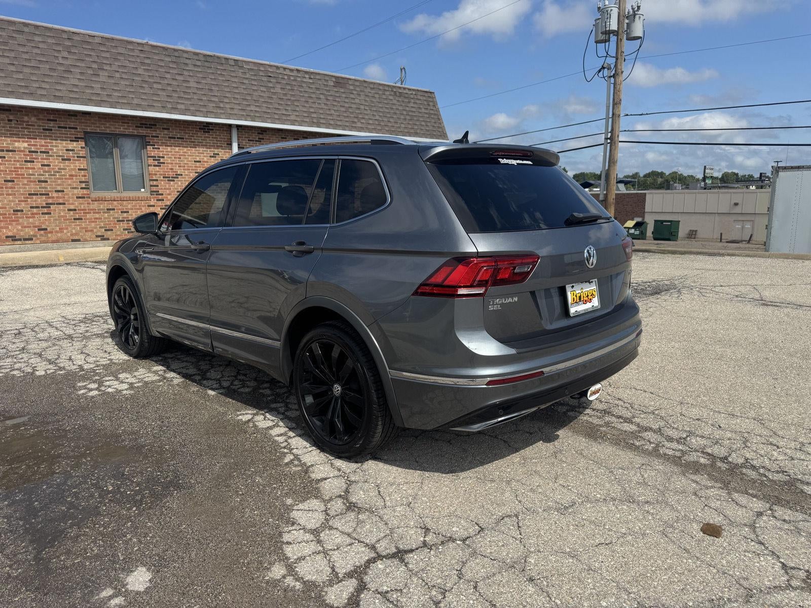 2020 Volkswagen Tiguan — rear three-quarter view