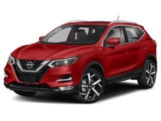 2022 Nissan Rogue Sport SL in Scarlet Ember Pearl Metallic — front three-quarter view