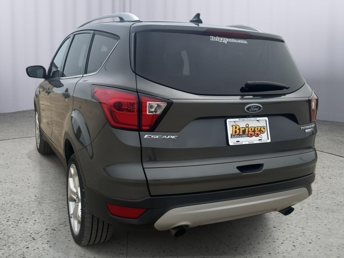 2019 Ford Escape — rear three-quarter view