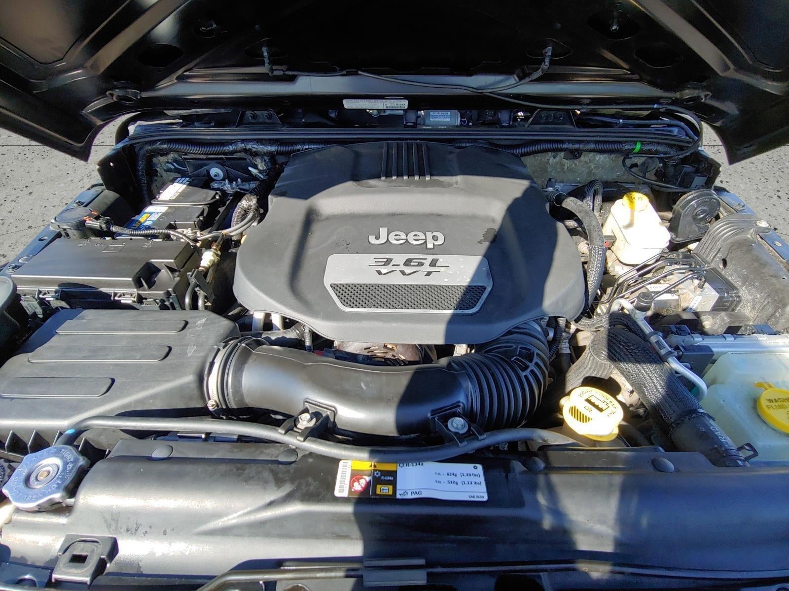 2013 Jeep Wrangler — interior view