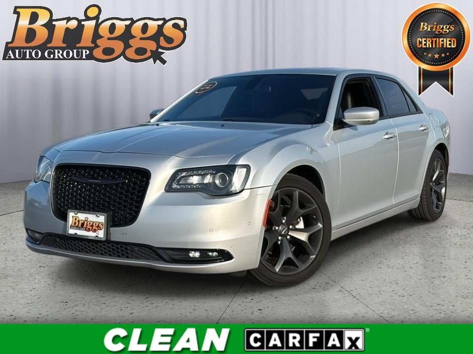 2023 Chrysler 300 300S in Silver Mist Clearcoat — front three-quarter view
